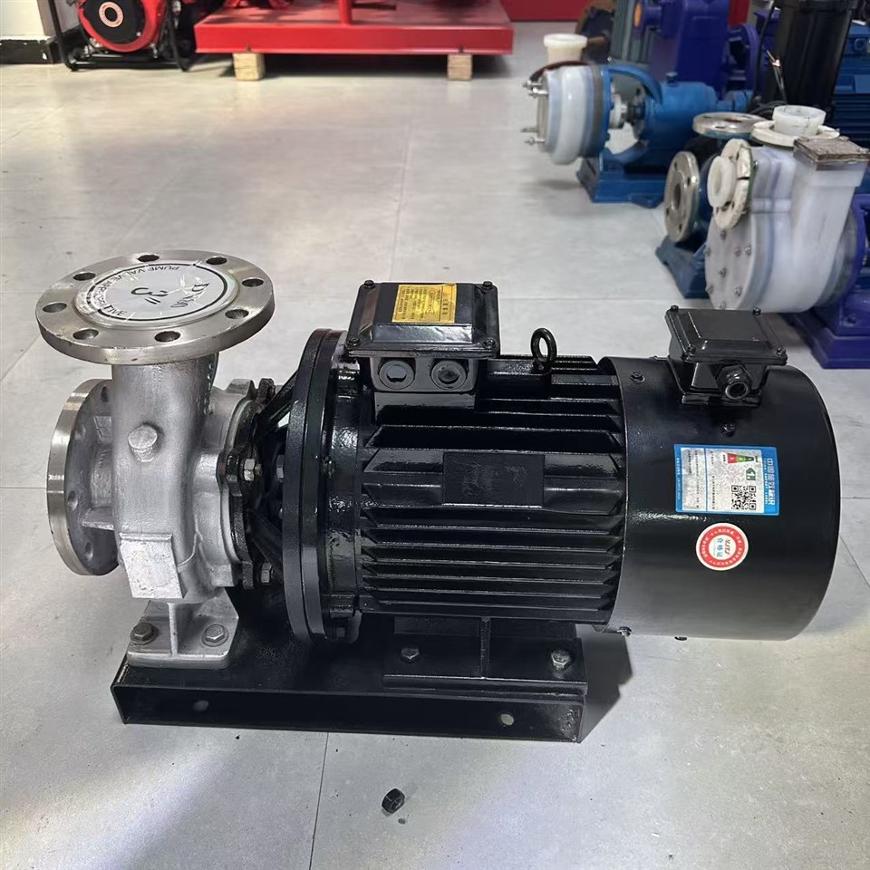 Horizontal Stainless Steel Single-Stage Inline Centrifugal Pump, Circulating & Booster Pump